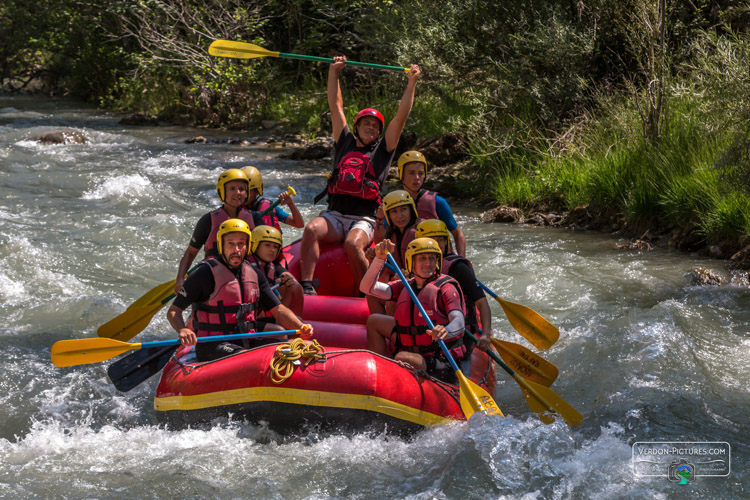 photo raft rafting verdon